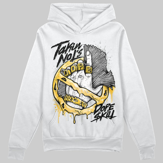 Jordan 12 "Phantom" DopeSkill Hoodie Sweatshirt Takin No L's Graphic Streetwear - White