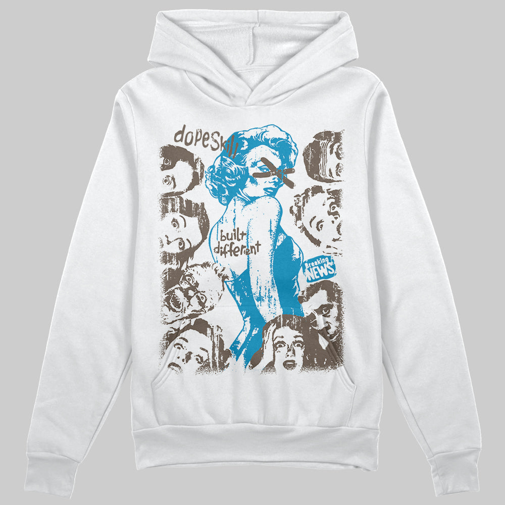Jordan 3 GS “We Outside” DopeSkill Hoodie Sweatshirt Built Different Graphic Streetwear - White