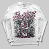 Pink Sneakers DopeSkill Long Sleeve T-Shirt Heartless Graphic Streetwear - White