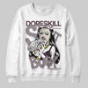 A Ma Maniére x Air Jordan 6 Retro “Smoky Mauve”⁠ DopeSkill Sweatshirt Stay It Busy Graphic Streetwear - White