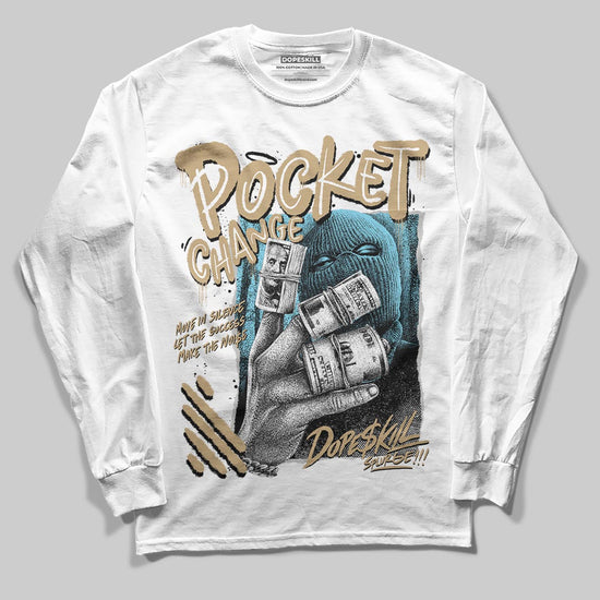 Jordan 11 City Pack “H-Town” DopeSkill Long Sleeve T-Shirt Pocket Change Graphic Streetwear - WHite