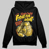 Yellow Sneakers DopeSkill Hoodie Sweatshirt Fight For Right Graphic Streetwear - Black