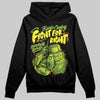Neon Green Sneakers DopeSkill Hoodie Sweatshirt Fight For Right Graphic Streetwear - Black