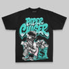 Aqua Oversize Print Paper Chaser Boy DopeSkill Graphic T-shirt Streetwear - black
