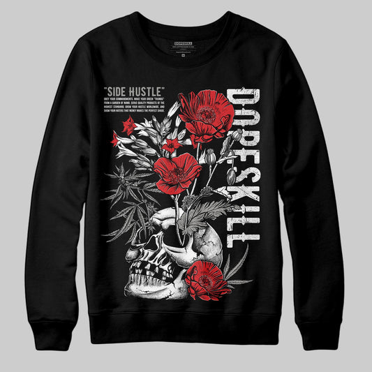 Jordan 3 Retro Pure Money DopeSkill Sweatshirt Side Hustle Graphic Streetwear - Black