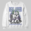 Jordan 1 Retro Low OG Zion Williamson Voodoo Alternate DopeSkill Sweatshirt Real Lover Graphic Streetwear - White