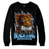 Dunk Low Futura University Blue DopeSkill Sweatshirt Black King Graphic Streetwear - Black