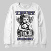 Jordan 4 Retro Lakers DopeSkill Sweatshirt Trust Nobody Graphic Streetwear - White