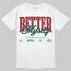 Jordan 3 Mexico 'El Vuelo' DopeSkill T-Shirt Better Myself Graphic Streetwear - White 