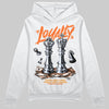 Orange Sneakers DopeSkill Hoodie Loyalty Graphic Streetwear - White