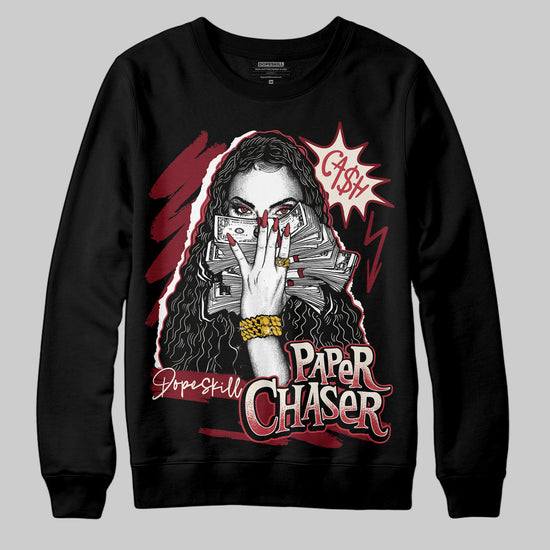 Jordan 4 “Sierra Red" DopeSkill Sweatshirt NPC Graphic Streetwear - black