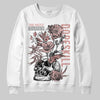 Jordan 40 “Dusty Rose” DopeSkill Sweatshirt Side Hustle Graphic Streetwear - White 