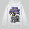 Jordan 4 Retro Lakers DopeSkill Hoodie Sweatshirt Paper Chaser Boy Graphic Streetwear - White