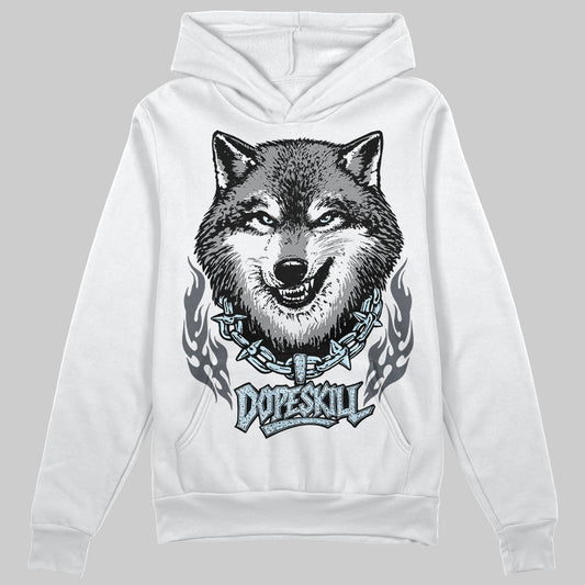 Jordan 5 Retro Wolf Grey (2026) DopeSkill Hoodie Sweatshirt Wolf Grey Graphic Streetwear - White 