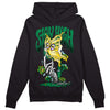 Jordan 5 “Lucky Green” DopeSkill Hoodie Sweatshirt Stay High Graphic Streetwear - Black