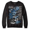 Jordan 11 Retro Cool Grey DopeSkill Sweatshirt Side Hustle Graphic Streetwear - Black