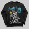 Jordan 11 Retro Gamma Blue (2025) DopeSkill Long Sleeve T-Shirt Ambition Graphic Streetwear - black