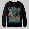 Jordan 3 GS “We Outside” DopeSkill Sweatshirt Get Rich Graphic Streetwear - black