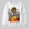Yellow Sneakers DopeSkill Sweatshirt All Hustle No Luck Graphic Streetwear - White