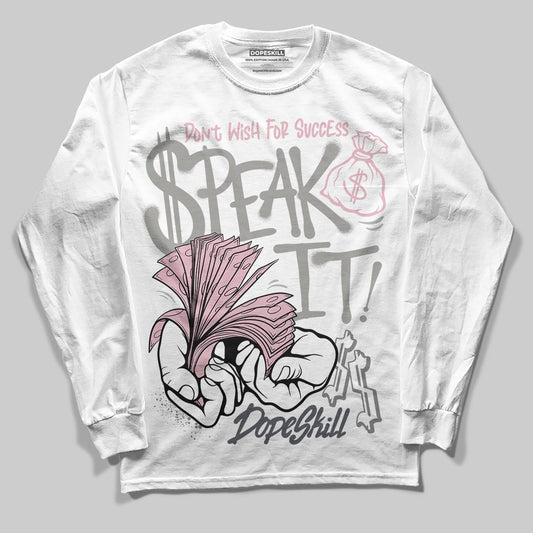 Air Max 95 OG “Pink Foam” DopeSkill Long Sleeve T-Shirt Speak It Graphic Streetwear - White