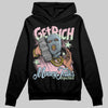Jordan 4 Retro Valentine's Day (2026) (GS) DopeSkill Hoodie Sweatshirt Get Rich Graphic Streetwear - black