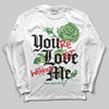 Foamposite Pro 'Pine Green' DopeSkill Long Sleeve T-Shirt You’re Lost Without Me Graphic Streetwear - White 