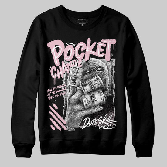 Jordan 5 OG “35th Anniversary” DopeSkill Sweatshirt Pocket Change Graphic Streetwear - black