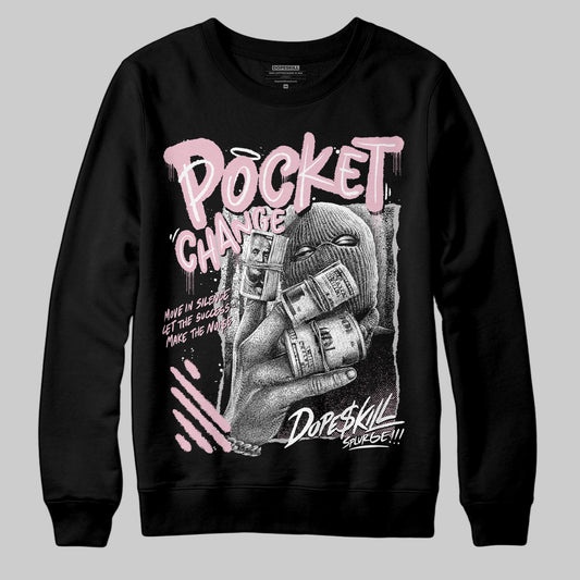 Jordan 5 OG “35th Anniversary” DopeSkill Sweatshirt Pocket Change Graphic Streetwear - black