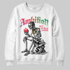 Jordan 11 Retro 285 Atlanta DopeSkill Sweatshirt Ambition Graphic Streetwear - WHite