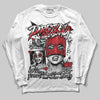 Jordan 3 OG “Black Cement” DopeSkill Long Sleeve T-Shirt Pretty Girl Swag Graphic Streetwear - White