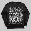 Black and White Sneakers DopeSkill Long Sleeve T-Shirt Root of Evil Graphic Streetwear - black