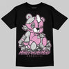 Jordan 4 WMNS “Orchid” DopeSkill T-Shirt MOMM Bear Graphic Streetwear - Black