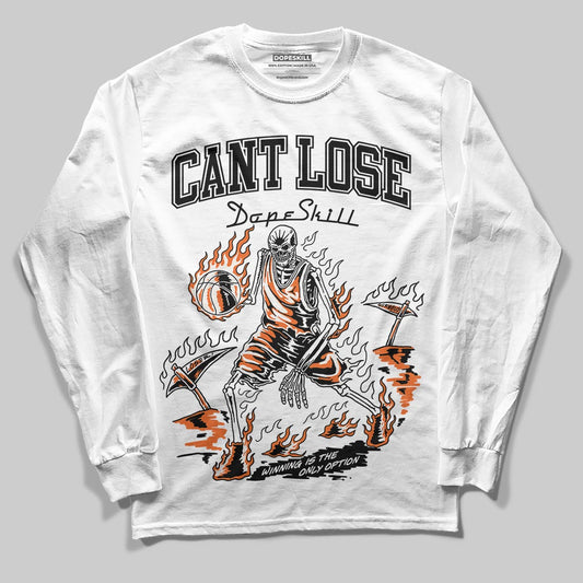 Jordan 1 Retro High OG Shattered Backboard (2025) DopeSkill Long Sleeve T-Shirt Cant Lose Graphic Streetwear - White