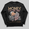 Nike Air Force 1 Low Canvas “Linen” DopeSkill Long Sleeve T-Shirt MOMM Graphic Streetwear - Black