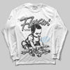 Jordan 5 Retro Wolf Grey (2026) DopeSkill Long Sleeve T-Shirt Flexin' Graphic Streetwear - White 