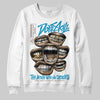 Jordan 3 GS “We Outside” DopeSkill Sweatshirt The Mouth With No Droughts Graphic Streetwear - White