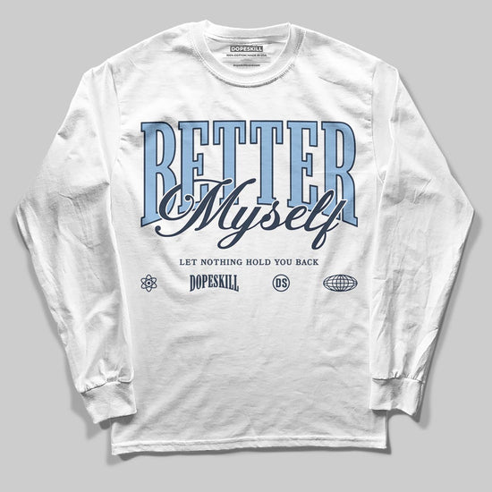 Asics Gel-Cumulus 16 Wash/Independence Blue DopeSkill Long Sleeve T-Shirt Better Myself Graphic Streetwear - White 