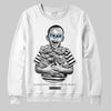 Jordan 5 Retro Wolf Grey (2026) DopeSkill Sweatshirt Scared Money Don't Make No Money Graphic Streetwear - White