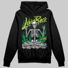 Green Sneakers DopeSkill Hoodie Laid Back Graphic Streetwear - Black