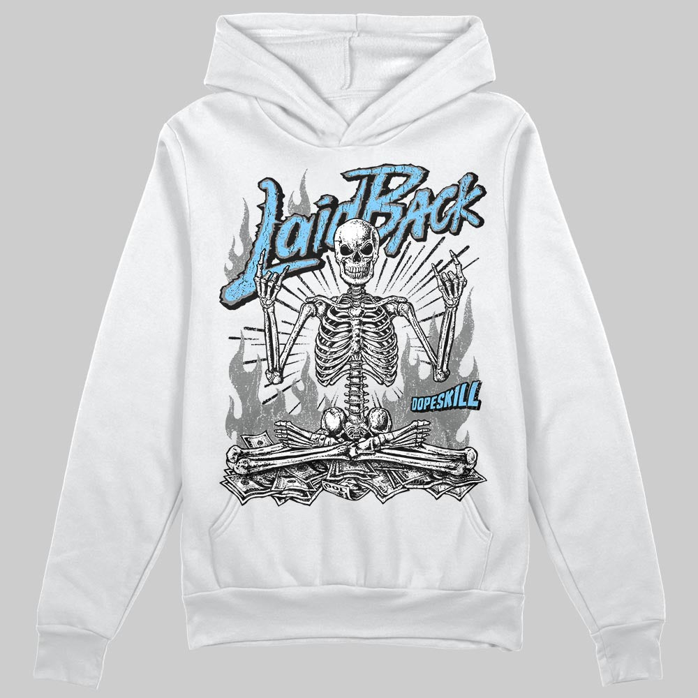 Grey Sneakers DopeSkill Hoodie Laid Back Graphic Streetwear - White