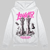 Pink Sneakers DopeSkill Hoodie Loyalty Graphic Streetwear - White