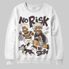 Jordan 5 “Earth/Metallic Gold” DopeSkill Sweatshirt No Risk No Story Graphic Streetwear - White