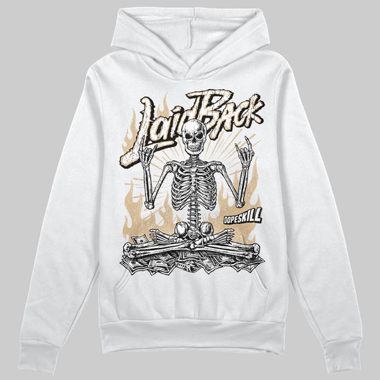 TAN Sneakers DopeSkill Hoodie Laid Back Graphic Streetwear - White