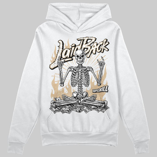 TAN Sneakers DopeSkill Hoodie Laid Back Graphic Streetwear - White