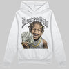 Grey Sneakers DopeSkill Hoodie Money Loves Me Graphic Streetwear - White