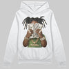 Foamposite Pro 'Pine Green' DopeSkill Hoodie Sweatshirt Rich Youth Graphic Streetwear - White