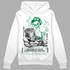 Jordan 5 “Lucky Green” DopeSkill Hoodie Sweatshirt Show Me The Money Graphic Streetwear - White