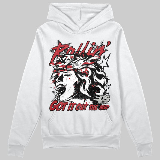 Jordan 8 Retro Bugs Bunny (2025) DopeSkill Hoodie Sweatshirt Got It Out The Mud Graphic Streetwear - White