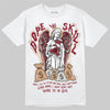 Adidas SAMBA OG ‘Collegiate Burgundy’ DopeSkill T-Shirt Angels Graphic Streetwear  - White