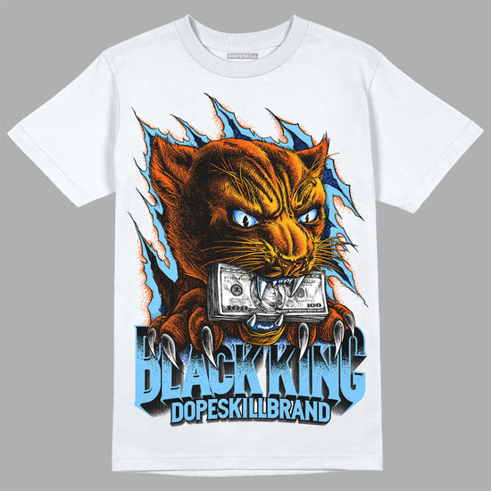 Dunk Low Futura University Blue DopeSkill T-Shirt Black King Graphic Streetwear - White